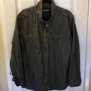 Women’s Buffalo army green light weight jacket